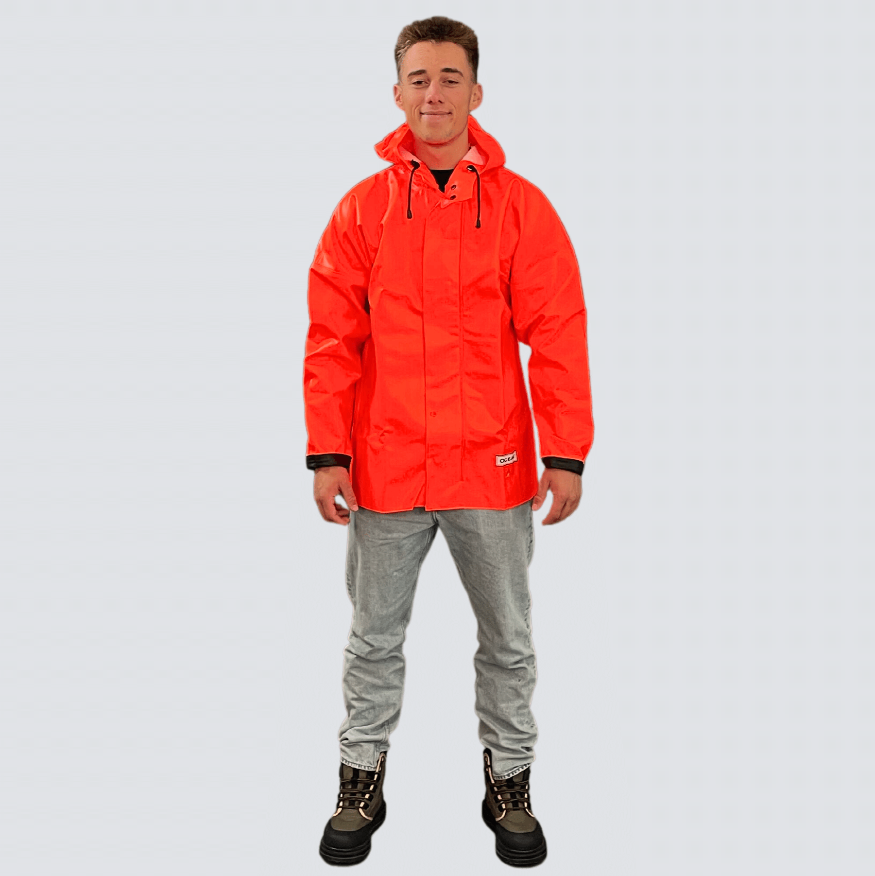 Offshore Heavy w. Large HOOD & Rubber sleeves