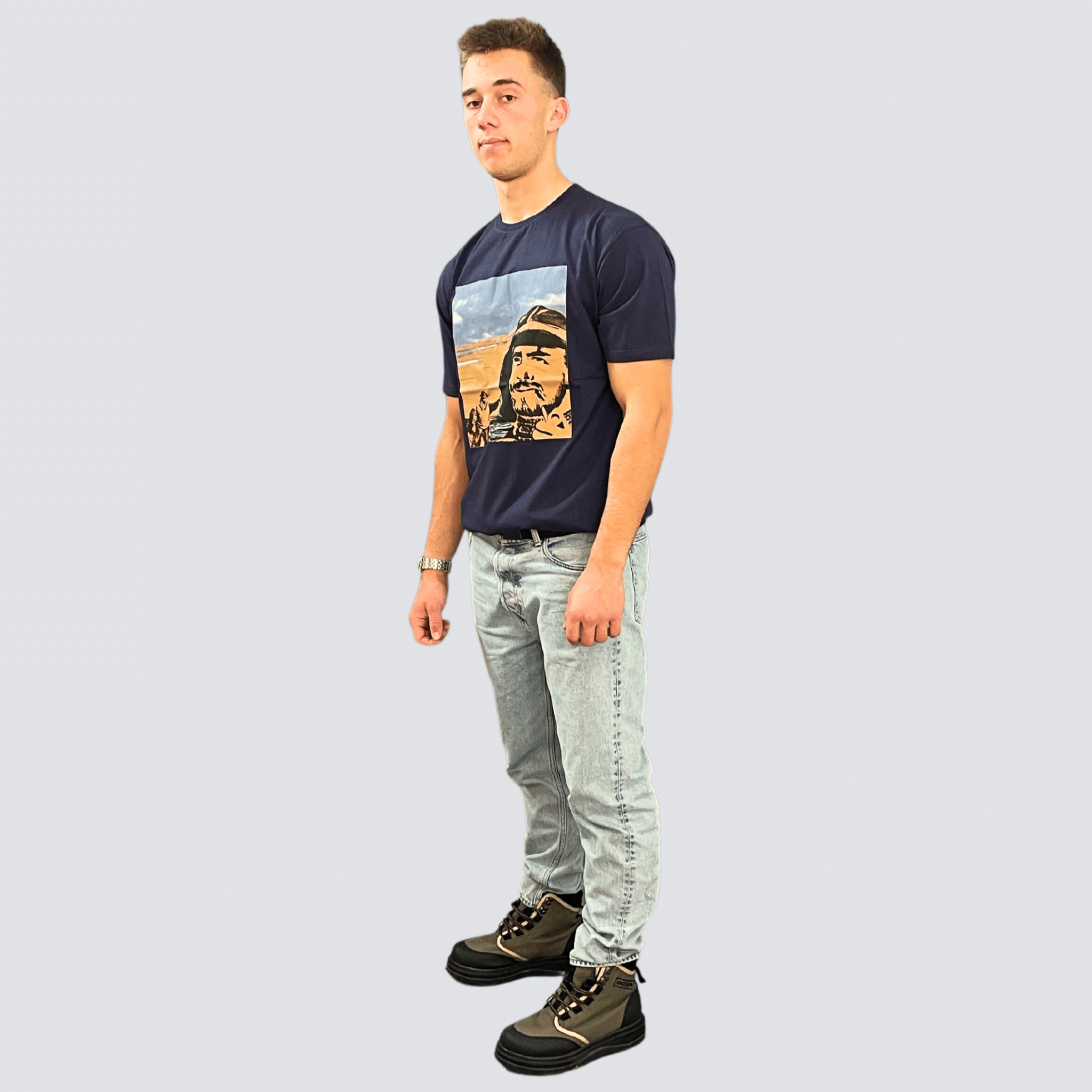 Outdoor Recycled w. Multicolor Print