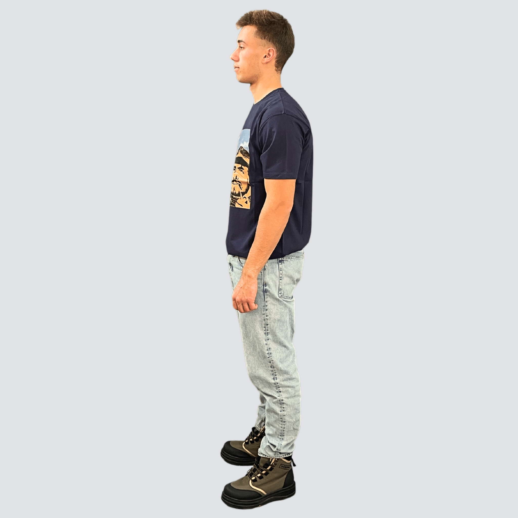 Outdoor Recycled w. Multicolor Print