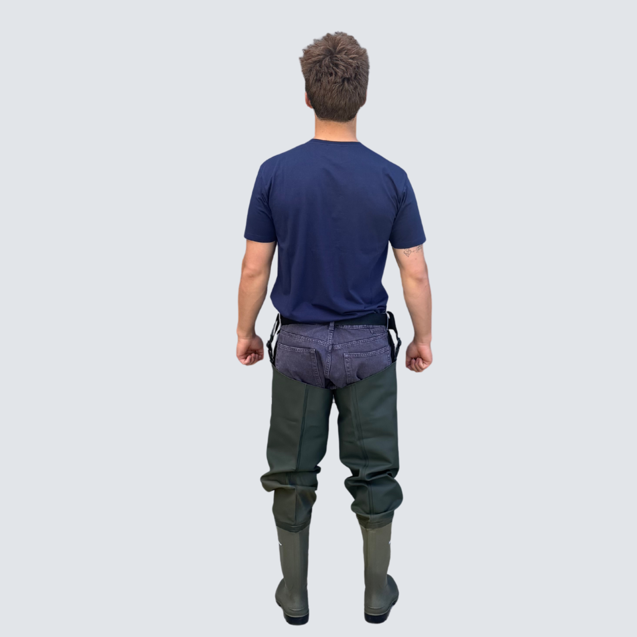 OCEAN® Deluxe+ Thigh Waders w. DUNLOP-Stiefel