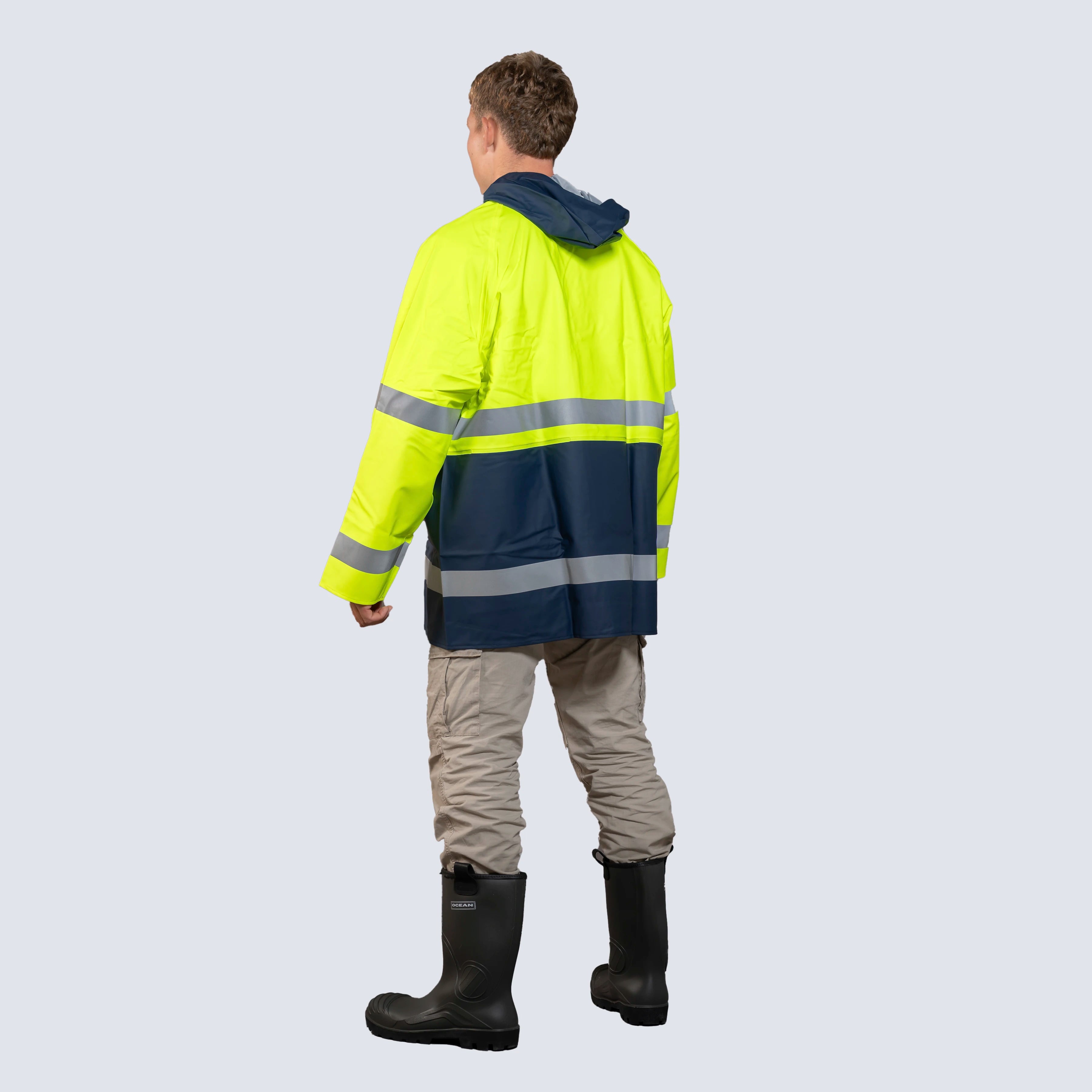 Sitex 80 cm B. Reißverschluss High-Vis