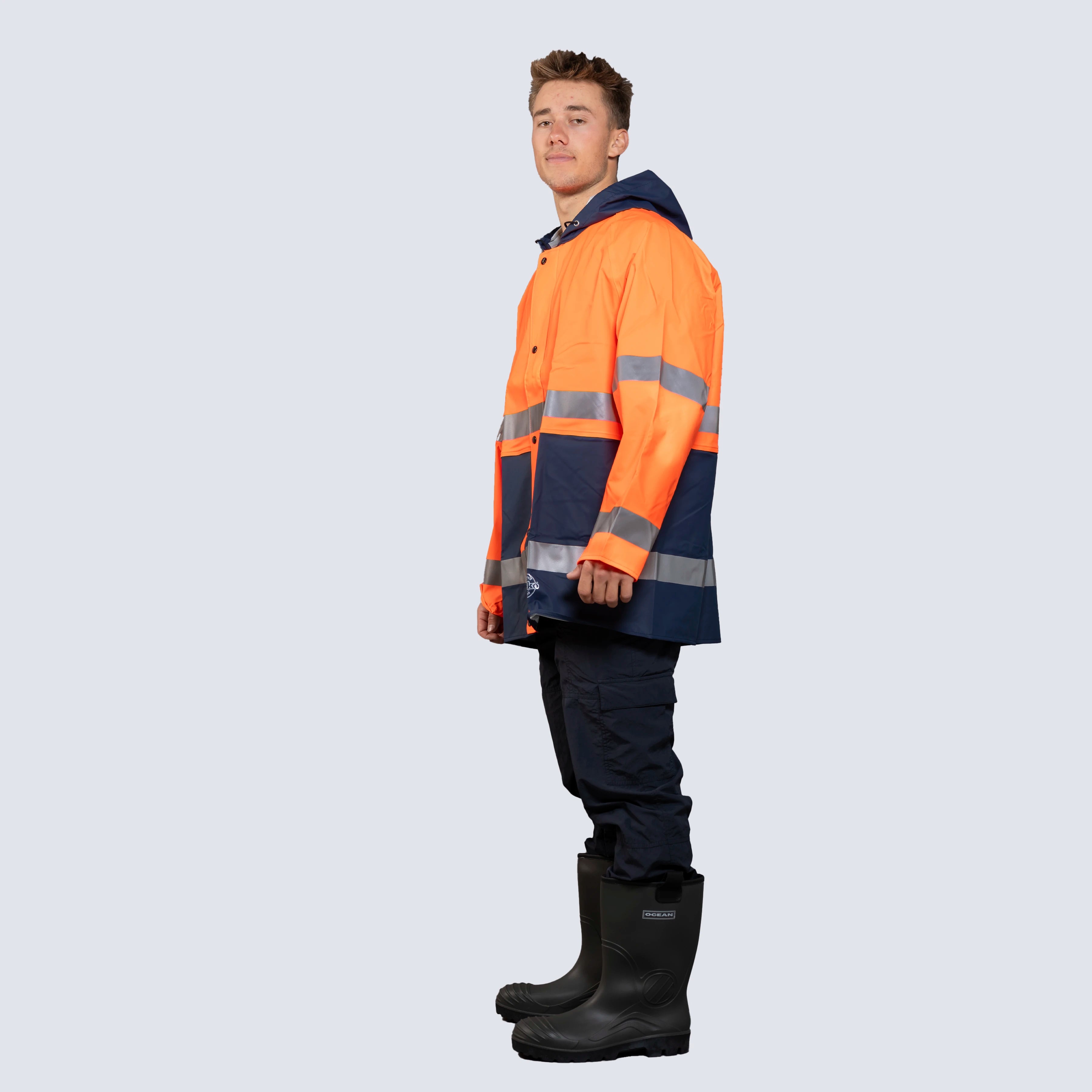 Atec 80 cm W. Zipper High-Vis