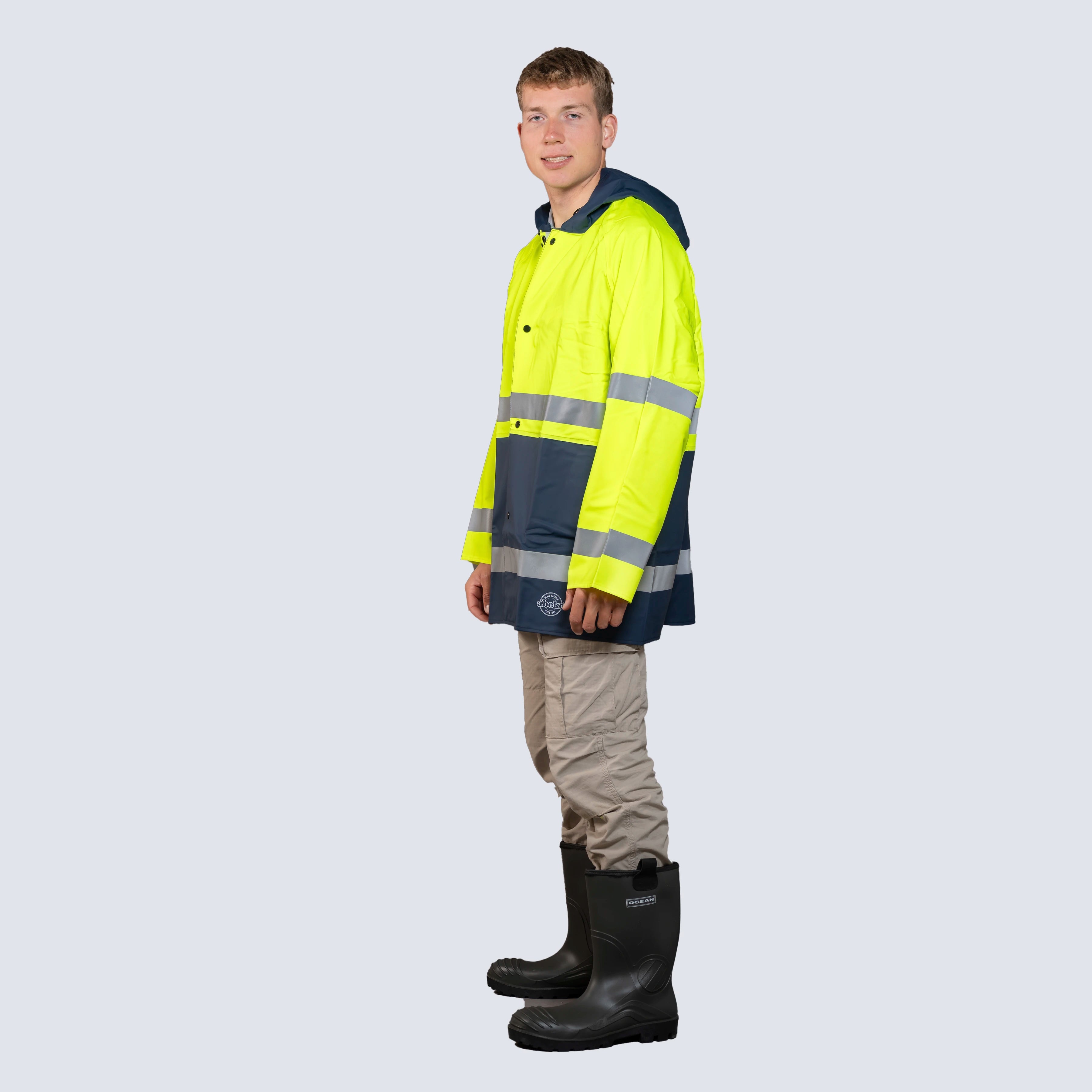 Sitex 80 cm B. Reißverschluss High-Vis