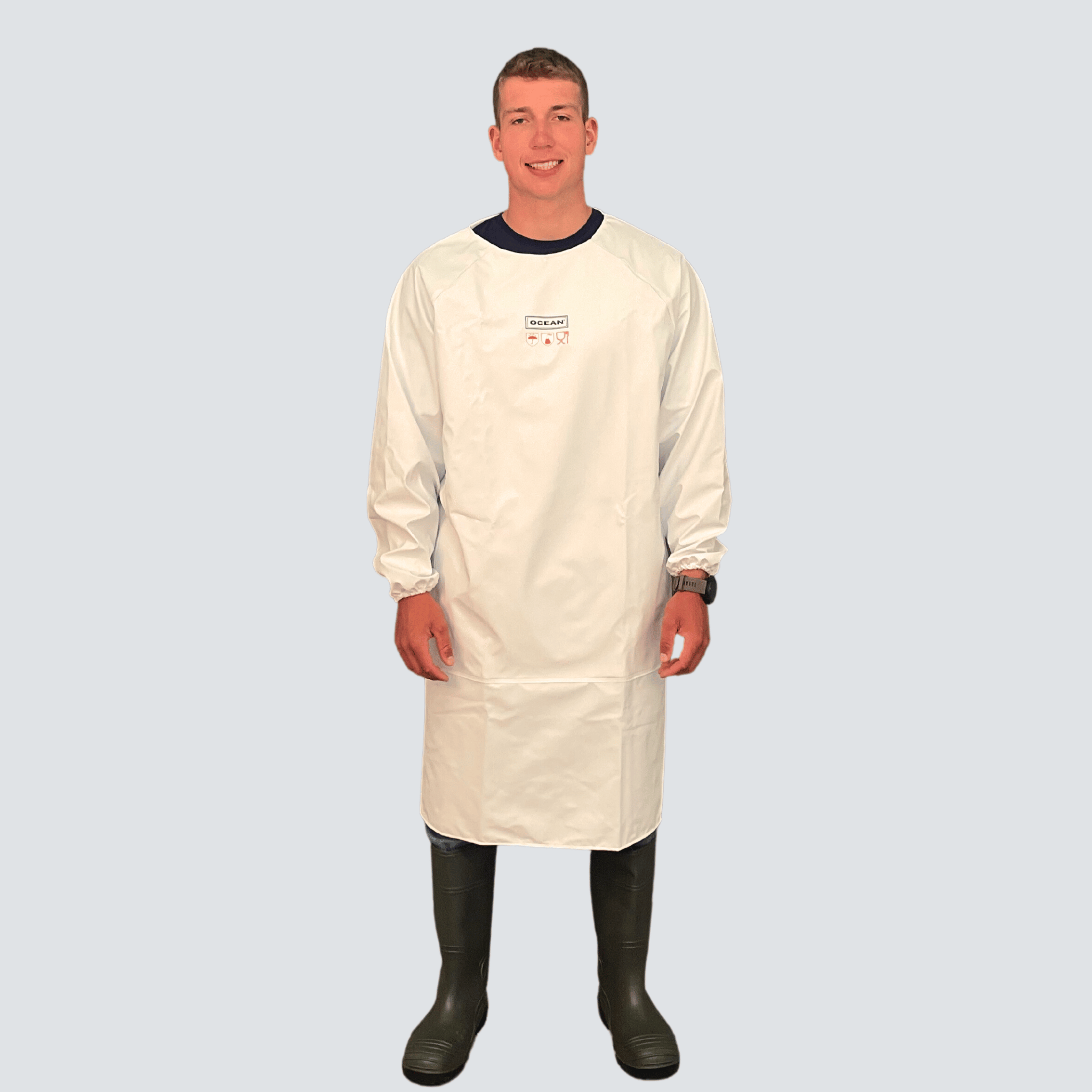 Albertville Comfort apron with sleeves
